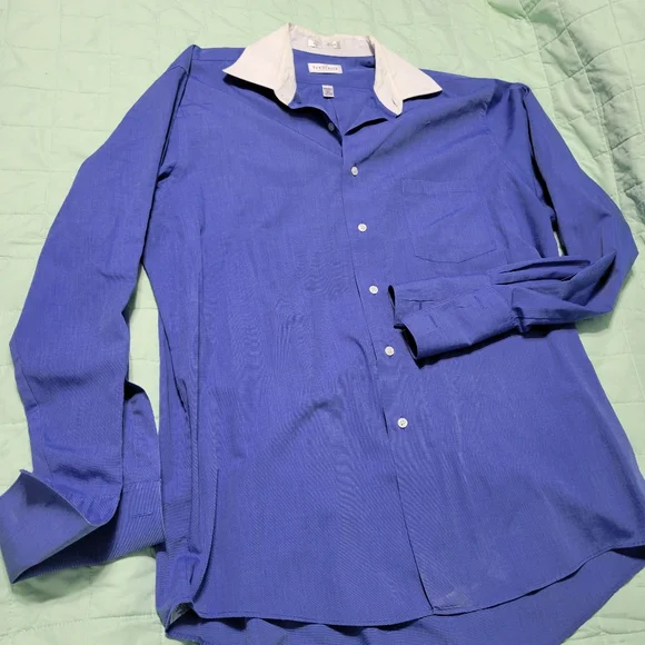 Van Heusen | Shirts | Vh Winchester Button Down Shirt 65 3435 Blue White Collar | Poshmark Van Heusen | Shirts | Vh Winchester Button Down Shirt 65 3435 Blue White Collar | Poshmark